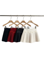 jupe en velours chic taille haute