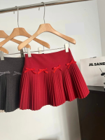 jupe velours sophistiquée taille haute