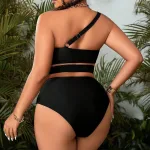 maillot de bain grande taille une épaule