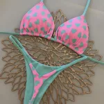 bikini coloré 2 pièces