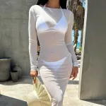 robe de plage féminine col bardot