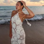 robe longue femme plage