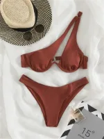 bikini une épaule tendance femme