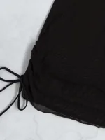 robe de vacances cordon transparent