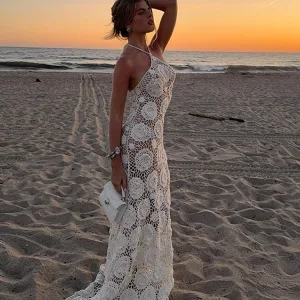 robe de plage sans manches