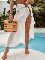 jupe paréo multicolore