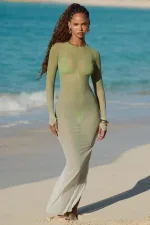 robe de soleil transparente élégante