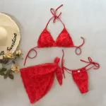 maillot de bain sexy avec jupe volantée