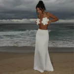 maillot de bain femme deux pièces avec jupe