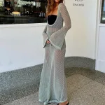 robe d'été femme dos nu