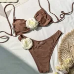 maillot de bain sexy 2 pièces pour femme