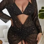 bikini grande taille 3 pièces femme