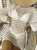 robe femme ajourée pour vacances