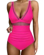 maillot de bain uni pour femme