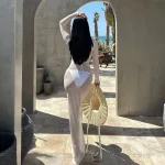 robe col bardot femme