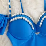 maillot de bain femme perlé