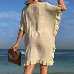 tunique ample en crochet pour femme