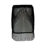 jupe à franges grande taille pour femme